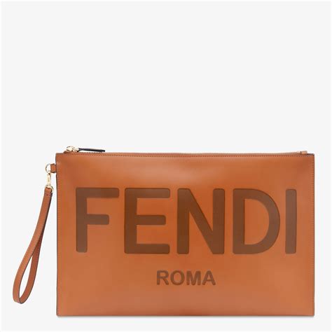 fendi roma flat bag